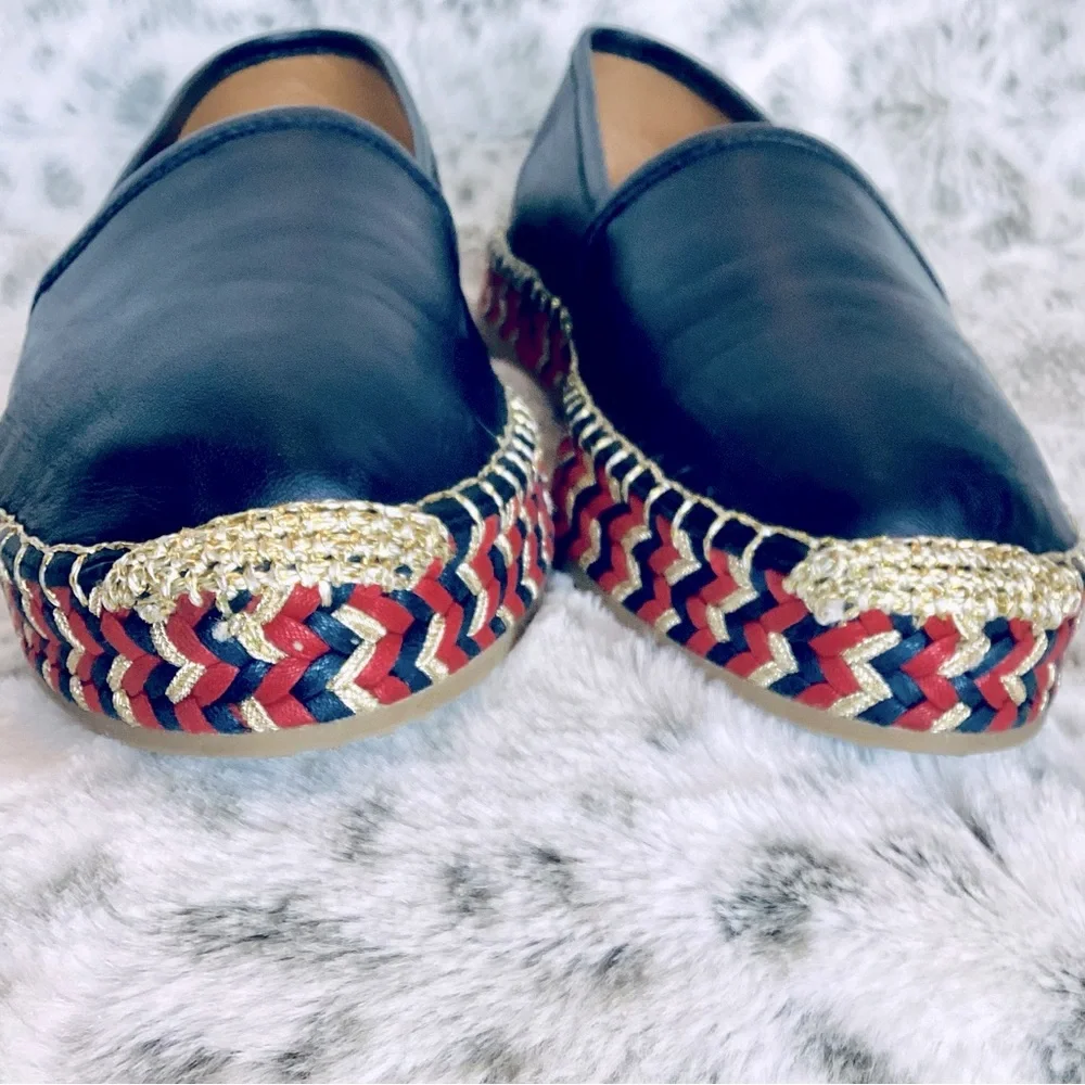 GUCCI Nappa Charlotte Espadrilles NWOT